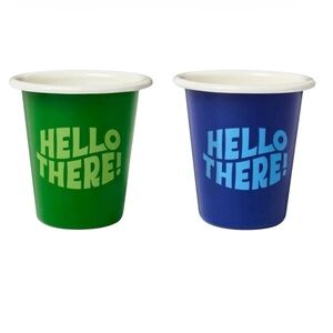 TABITHA BROWN TARGET ENAMELED METAL TUMBLER SET